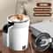 Rechargeable Self Stirring Mug Magnetic Mixing Cup Stainless Steel Coffee Tumbler 1