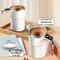 Rechargeable Self Stirring Mug With Digital Temperature Display And Magnetic Mixing 3