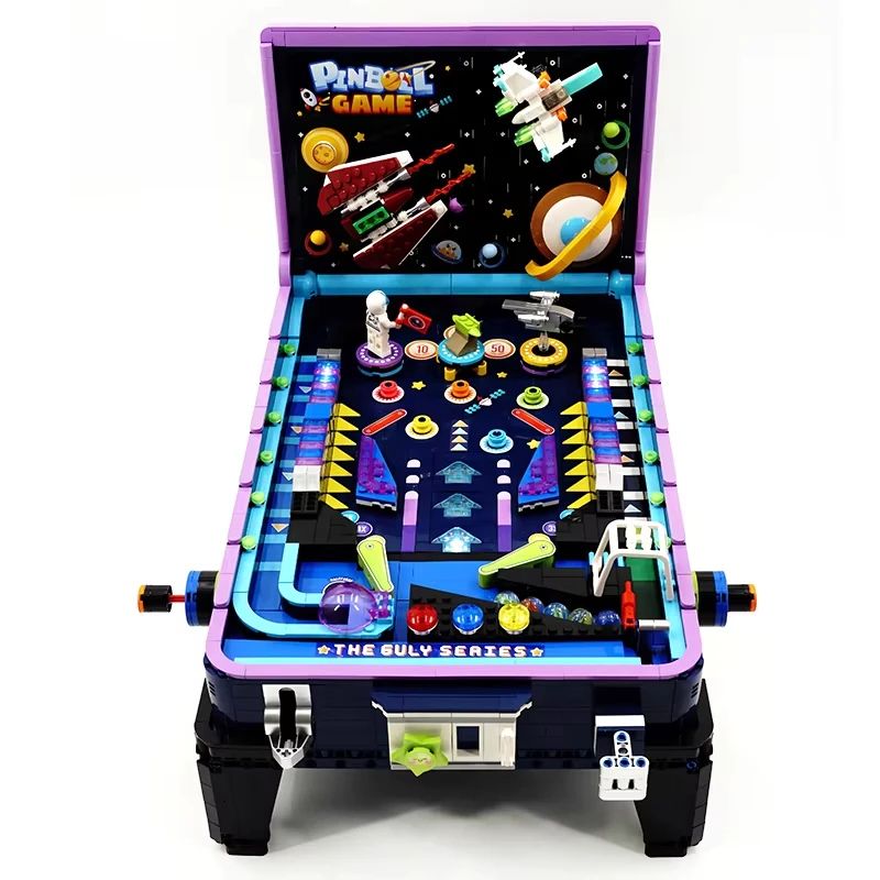 GULY 60526 Motorized Pinball Building Block Set With Lights 2309pcs 3