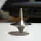 Metal Gyro Precision Silver Spinning Top With Movie Totem Print 0