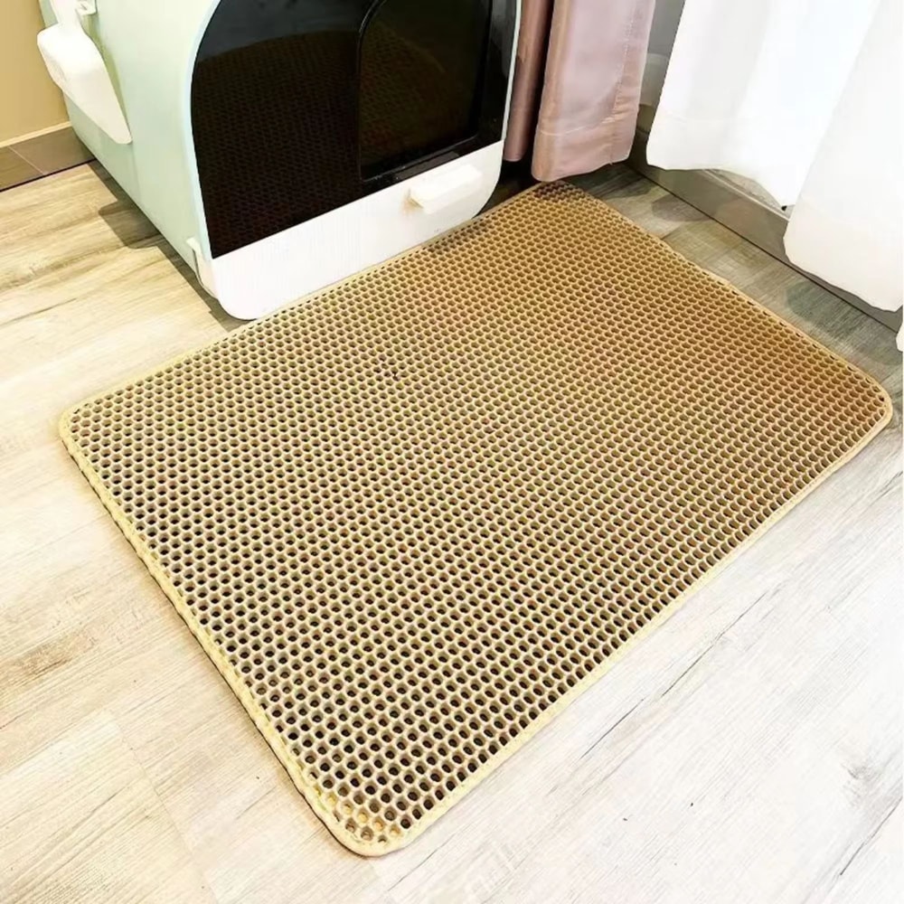 Extra Large Cat Litter Mat Heavy Duty Waterproof 2 Layer NonSlip Washable Floor Protector 6