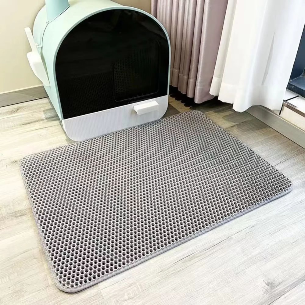 Extra Large Cat Litter Mat Heavy Duty Waterproof 2 Layer NonSlip Washable Floor Protector 8
