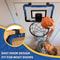 Kids WallMounted Basketball Hoop Set For Indoor And Outdoor Play 4
