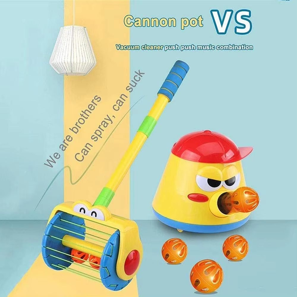 Outdoor Bubble Water Push Toy For Kids Electric VacuumStyle Fun Game 2