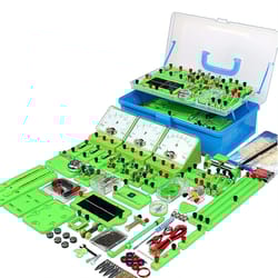 junior high school electricity & electromagnetics physics circuit experiment kit