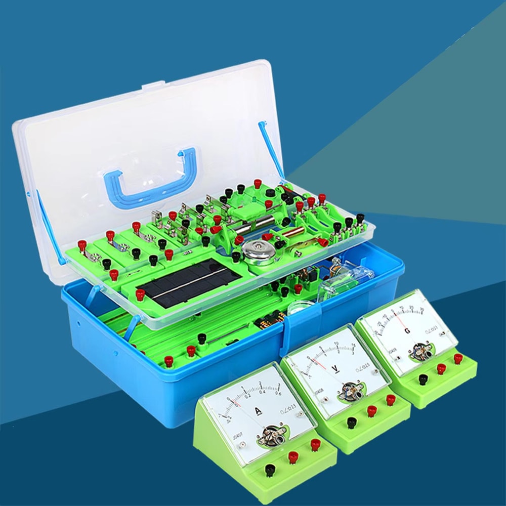 Junior High School Electricity Electromagnetics Physics Circuit Experiment Kit 2