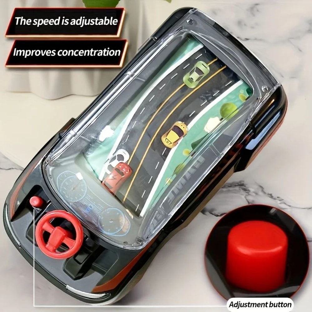 TurboDrive Handheld Racing Game Console Electric Interactive Adventure Machine 3