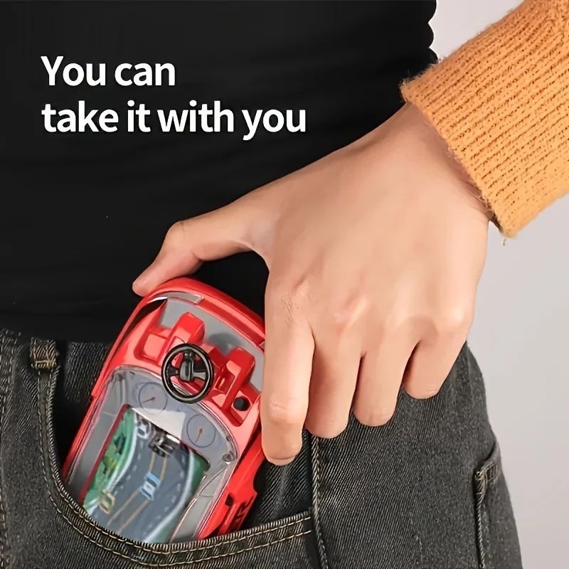 TurboDrive Handheld Racing Game Console Electric Interactive Adventure Machine 5