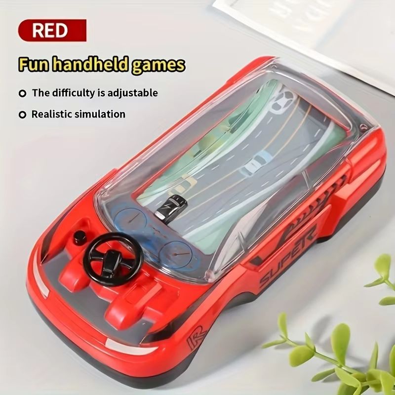 TurboDrive Handheld Racing Game Console Electric Interactive Adventure Machine 6