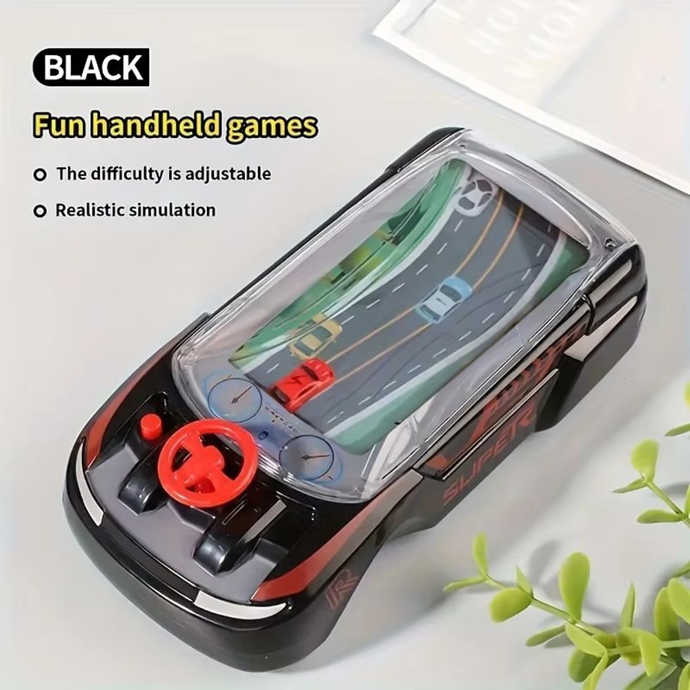 TurboDrive Handheld Racing Game Console Electric Interactive Adventure Machine 7