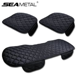 seametal plush universal car seat cushion cover anti-slip soft protector