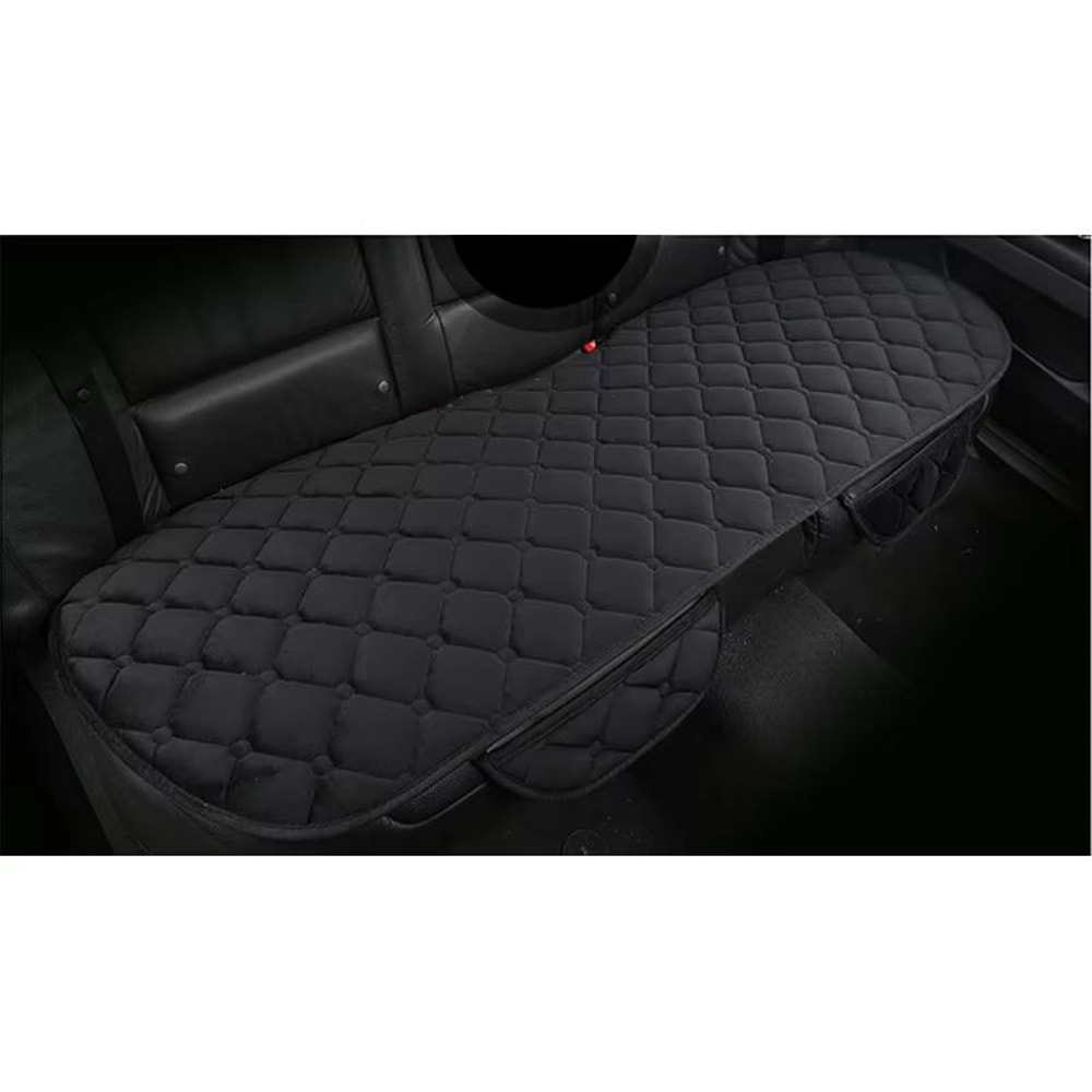 SEAMETAL Plush Universal Car Seat Cushion Cover AntiSlip Soft Protector 7