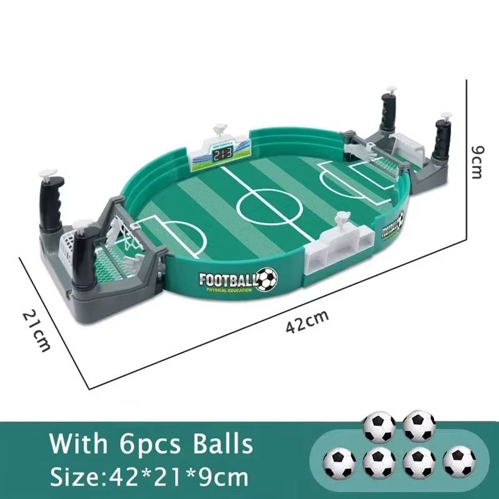 ProPlay Mini Tabletop Foosball Soccer Game For Kids And Adults 7