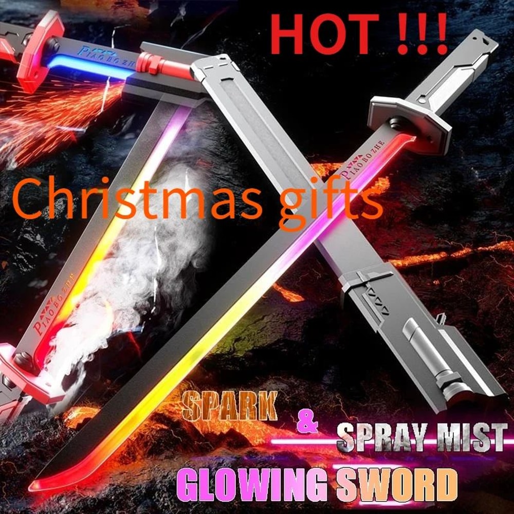 SpectrumBlade 7Color LED Light Sword With Spark And Smoke Effects 1