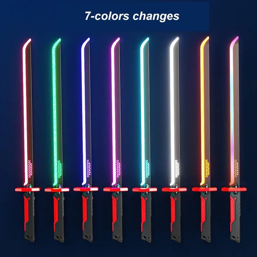 SpectrumBlade 7Color LED Light Sword With Spark And Smoke Effects 4