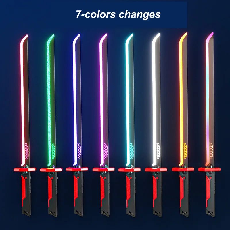 SpectrumBlade 7Color LED Light Sword With Spark And Smoke Effects 4
