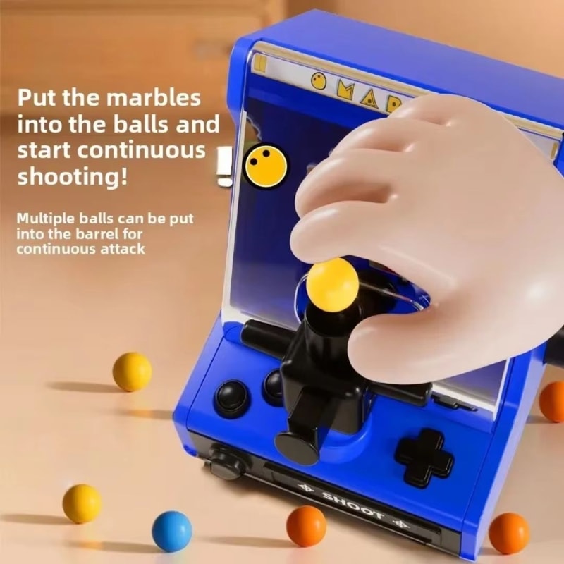 BlastRoll Interactive Marble Shooting Game Arcade Toy For Kids 3