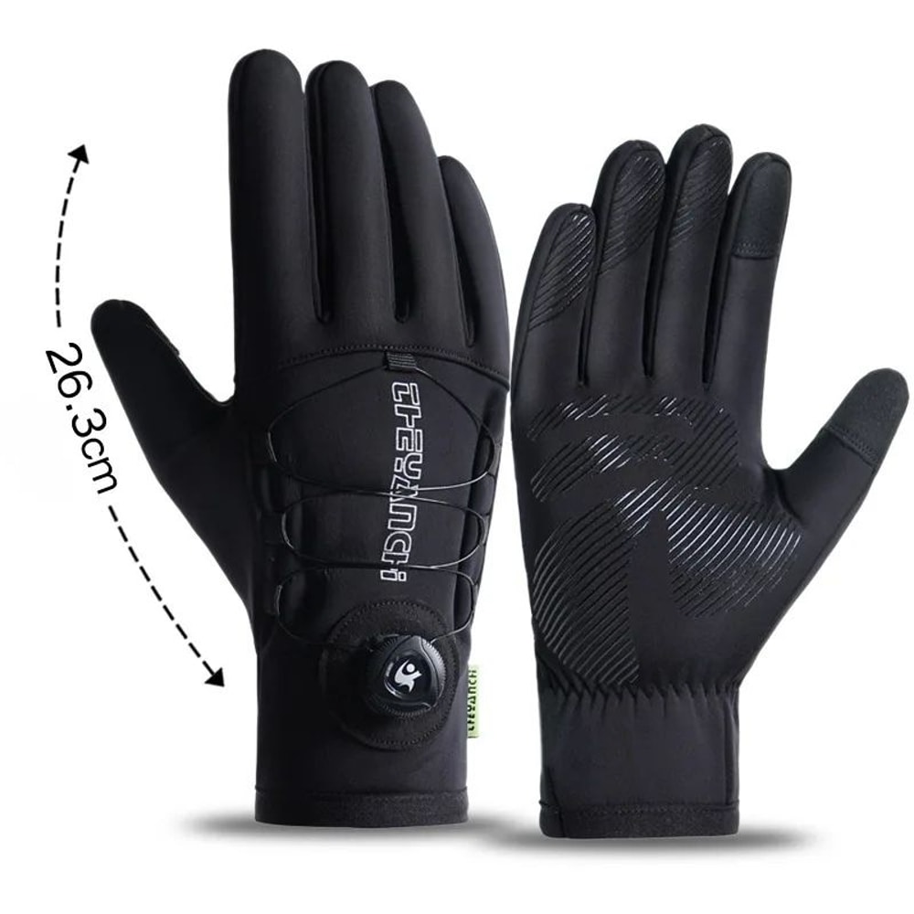 WinterGuard Extended Cuff Touchscreen Gloves Windproof Waterproof Warm Gloves For Ski And Cycling U 5