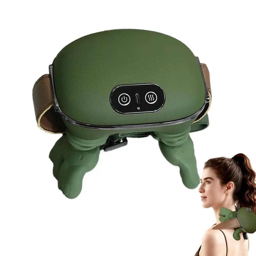 ReliefPro 3Level Bionic Kneading Massager Neck Back Pillow FullBody Electric Massage 5