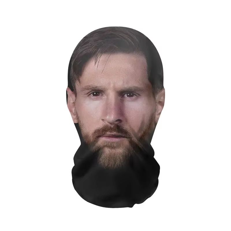 3D Printed Celebrity Face Mask For Halloween Cosplay Parties 3