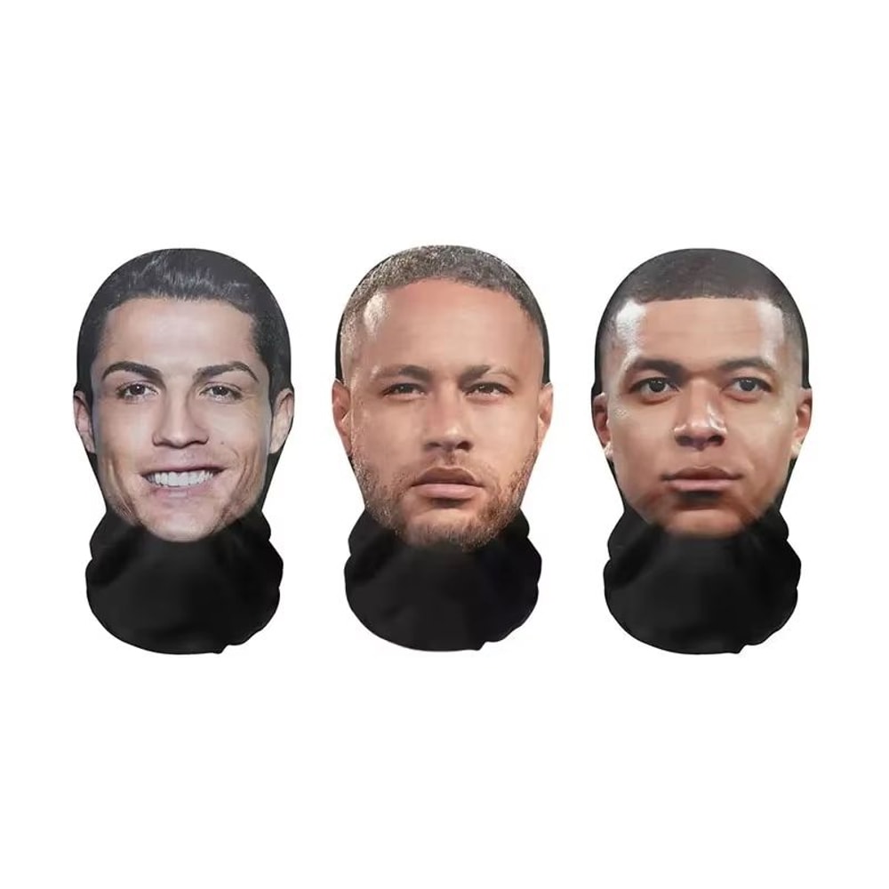 3D Printed Celebrity Face Mask For Halloween Cosplay Parties 5