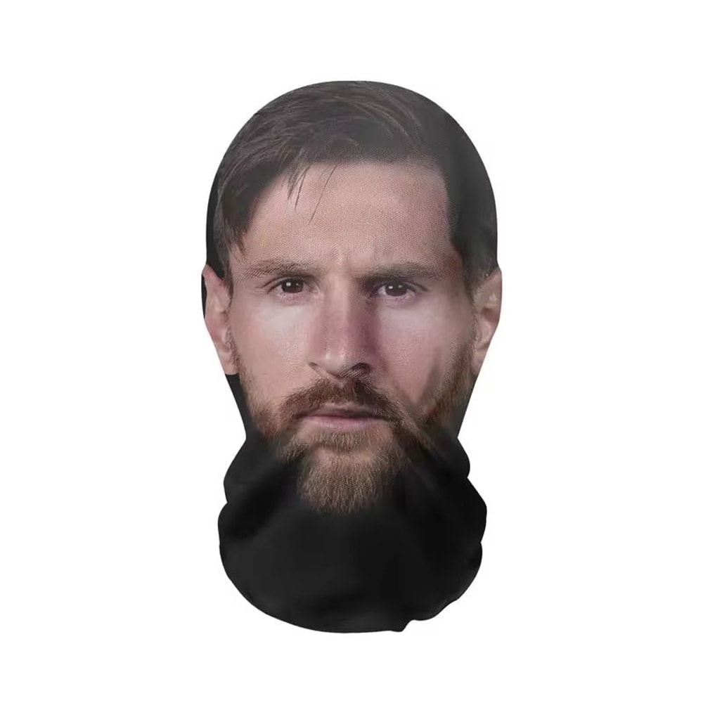 3D Printed Celebrity Face Mask For Halloween Cosplay Parties 6