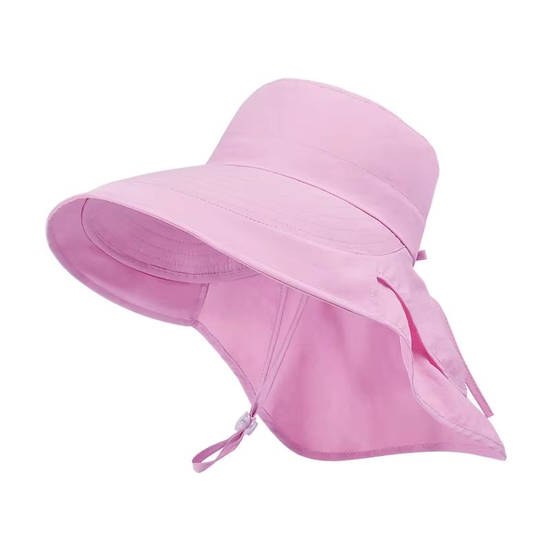 UPF 50 Wide Brim Sun Hat With Neck Flap For Women Outdoor Protection 12