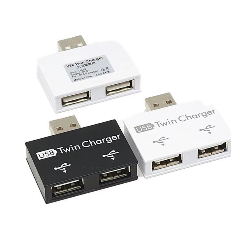 USB DualPort OTG Current Extender And ChargingData Splitter Adapter 3