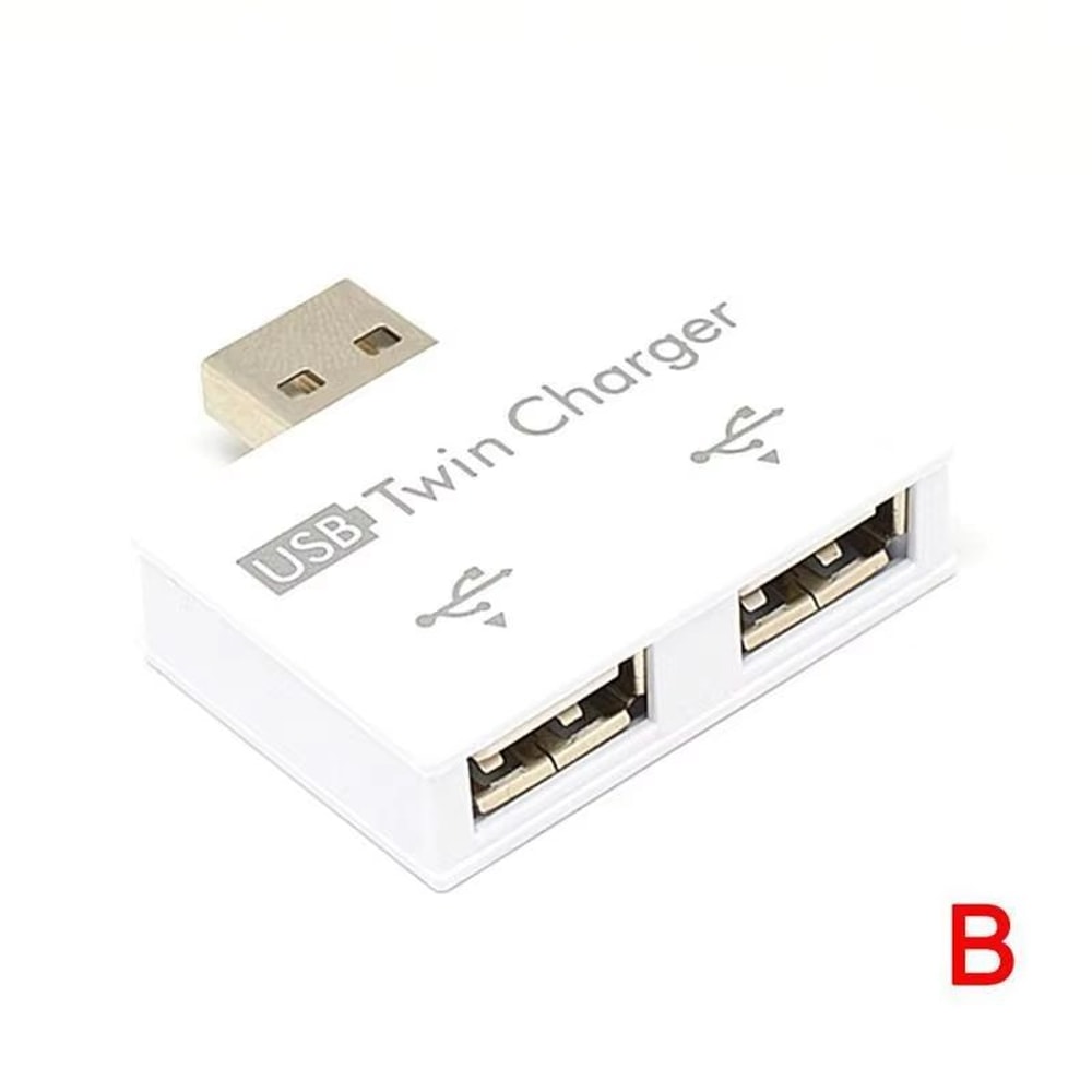 USB DualPort OTG Current Extender And ChargingData Splitter Adapter 7