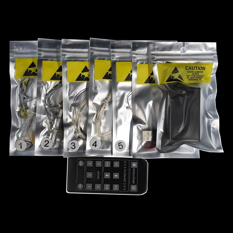 LED Light Kit For 10303 Loop Coaster Building Blocks Model 7