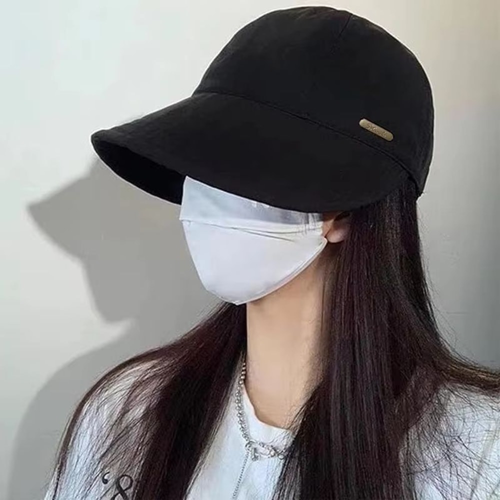 SunGuard Foldable Wide Brim Fishermans Outdoor Sun Hat For Women Adjustable Portable 1