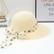 Wide Brim Straw Sun Hat With Bowknot Ribbon For Girls And Women 9