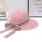 Wide Brim Straw Sun Hat With Bowknot Ribbon For Girls And Women 12