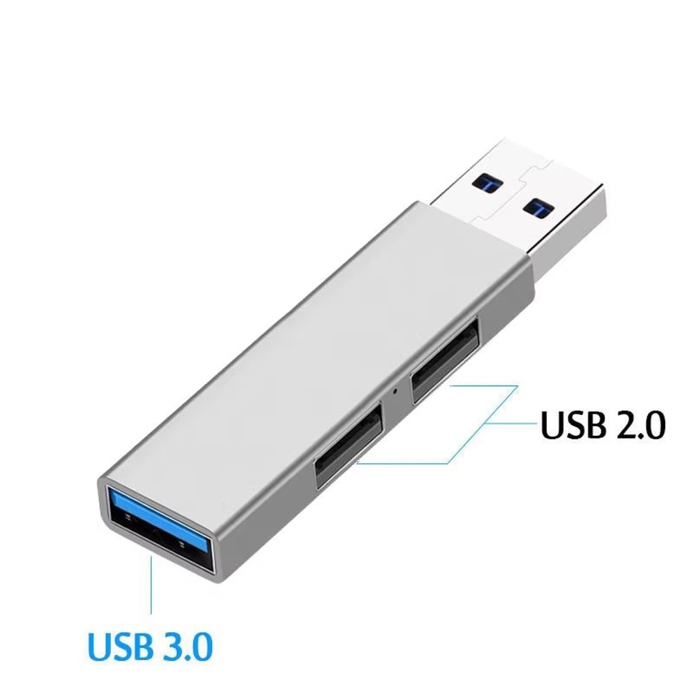 USB 30 MultiPort Hub Adapter 3Port USB Splitter For PC And Laptop 7