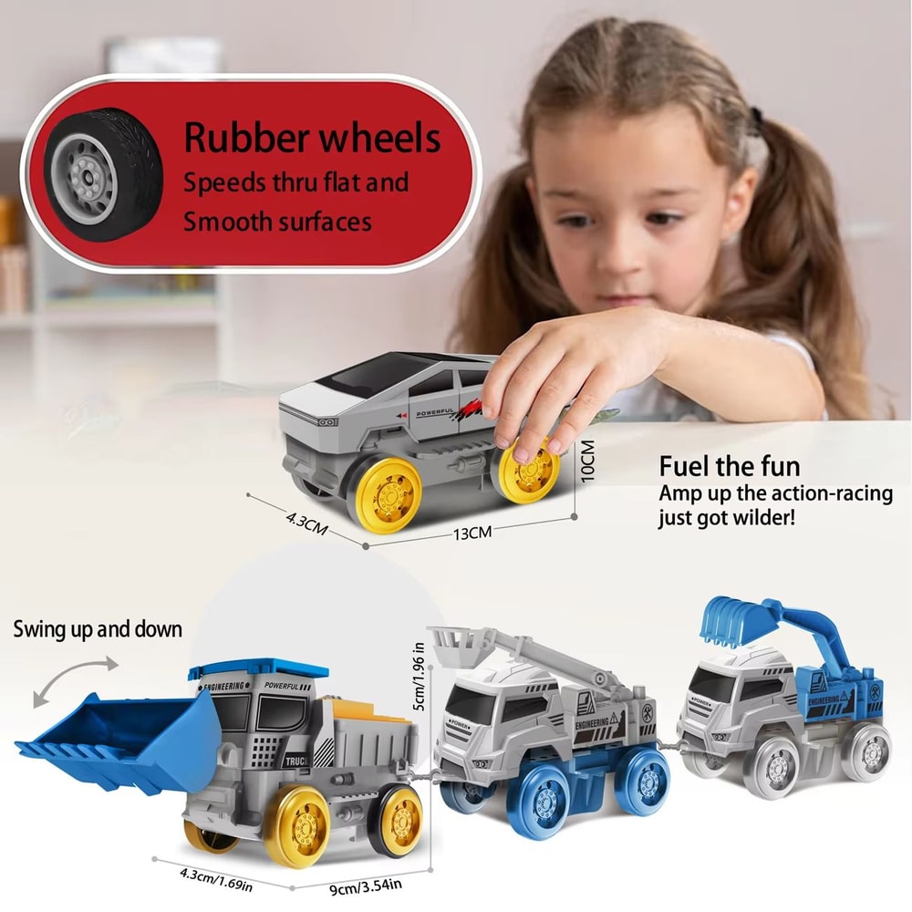 Space Track Magic Climbing Bendable Flexible Race Track Toy For Kids 5