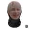MeshVision 3D Printed Full Face Elastic Mesh Mask Unisex Cosplay Party Balaclava Headwear 11