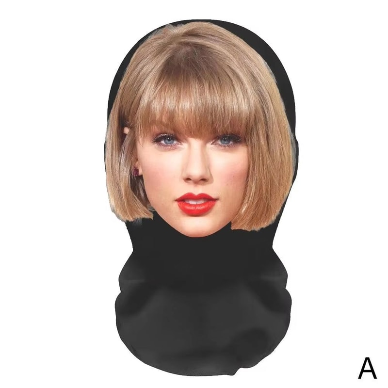 MeshVision 3D Printed Full Face Elastic Mesh Mask Unisex Cosplay Party Balaclava Headwear 7