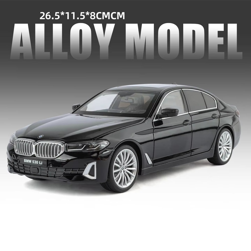 BMW 530Li 118 Alloy Diecast Model Car Luxury Collector Display Hobby Toy 7