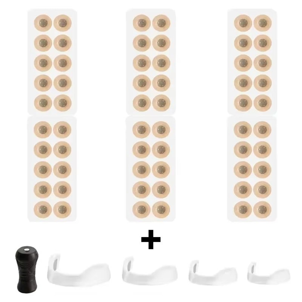 AirFlow Magnetic Nasal Dilator Starter Kit Breathing Aid Nose Clip For Snoring Sleep Support 13