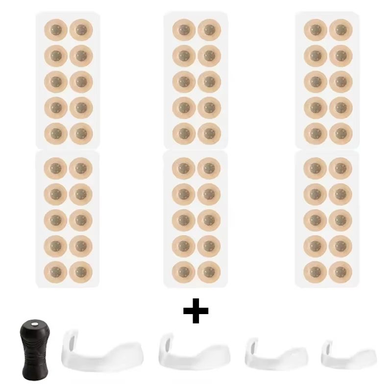 AirFlow Magnetic Nasal Dilator Starter Kit Breathing Aid Nose Clip For Snoring Sleep Support 13