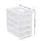 Extra Large 4 Tier Stackable Storage Box With Lid Clear Organizer For Toys And Building Blocks 3