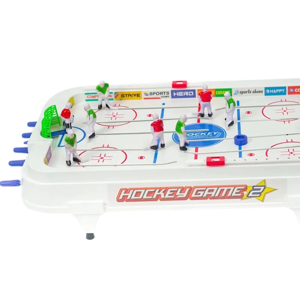 Mini Desktop Hockey Table Game For 2 Players Family Fun 4