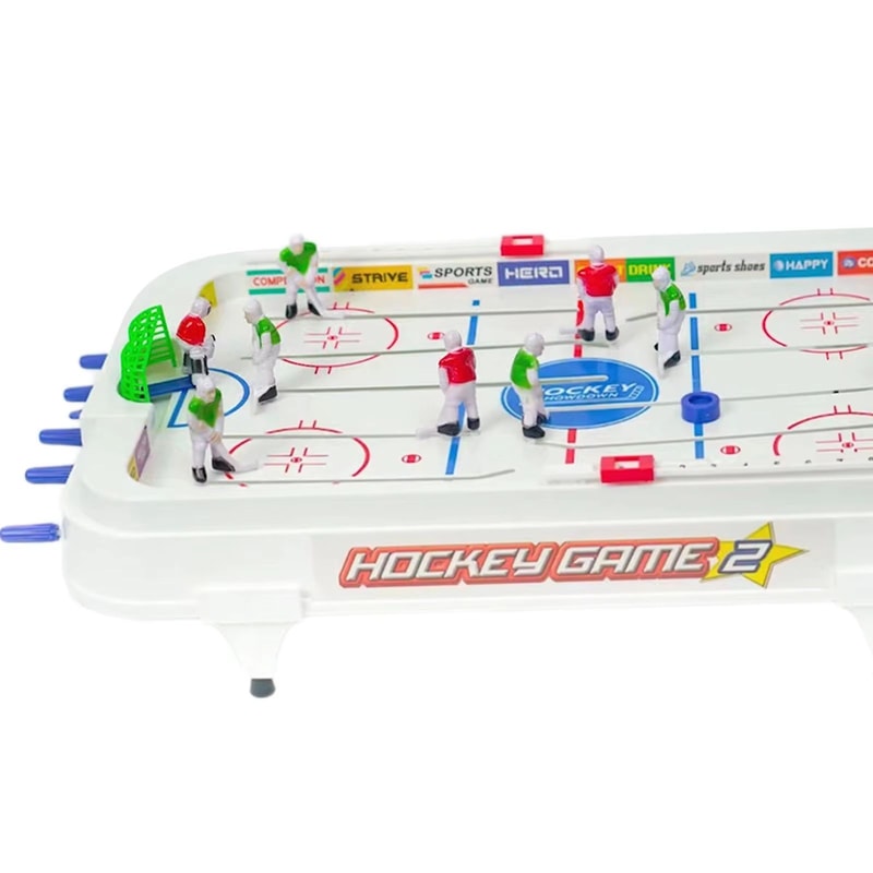 Mini Desktop Hockey Table Game For 2 Players Family Fun 4
