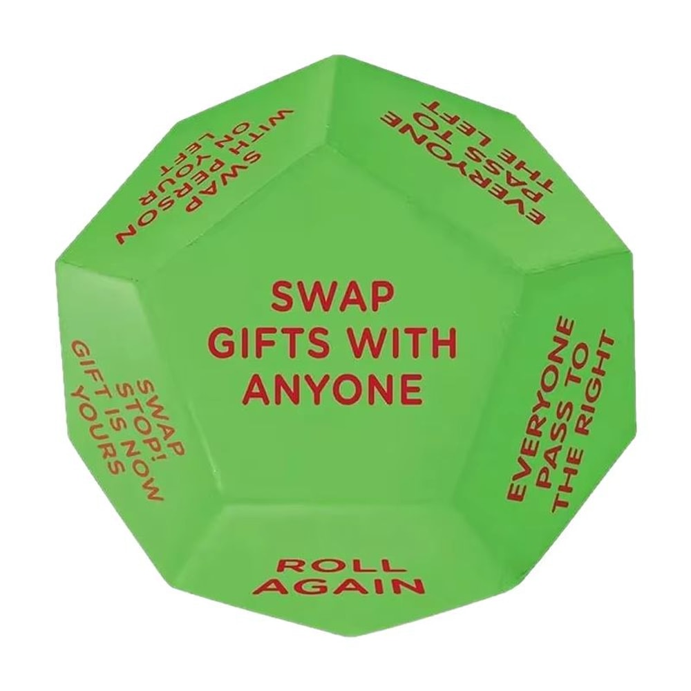 Santa Swap Gift Exchange Dice Game 2025 Holiday Party Fun Activity 0