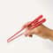 Easy Grip Training Chopsticks For Beginners Reusable Durable Plastic Chopstick Helper 2