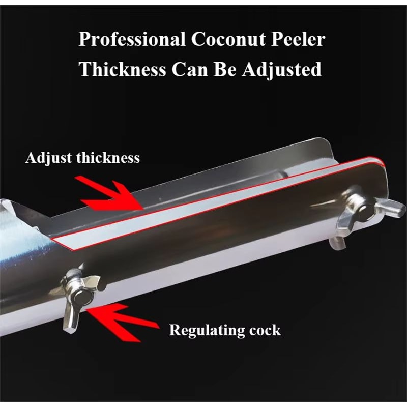 Electric Handheld Coconut Peeling Machine Tool 50W Professional Coconut Peeler For Commercial Use 2