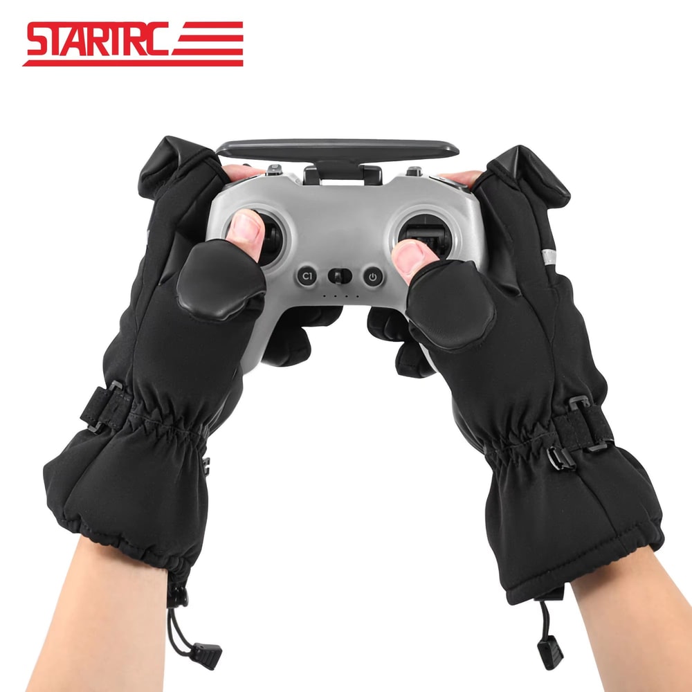 STARTRC Universal Winter Drone Flight Gloves V2 Warm Pilot Gloves For DJI Controllers 0