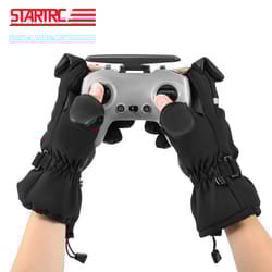 startrc universal winter drone flight gloves v2 - warm pilot gloves for dji controllers