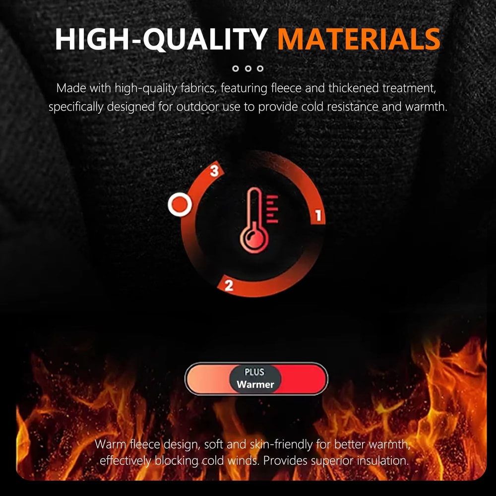 STARTRC Universal Winter Drone Flight Gloves V2 Warm Pilot Gloves For DJI Controllers 2