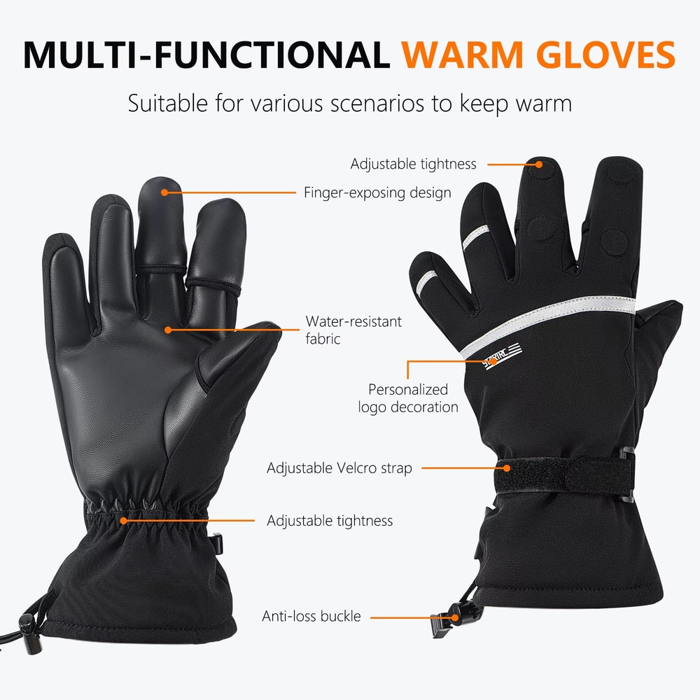 STARTRC Universal Winter Drone Flight Gloves V2 Warm Pilot Gloves For DJI Controllers 3